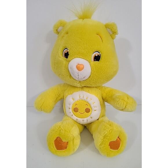 13" Care Bear Funshine Bear Plush Yellow - Picture 1 of 5